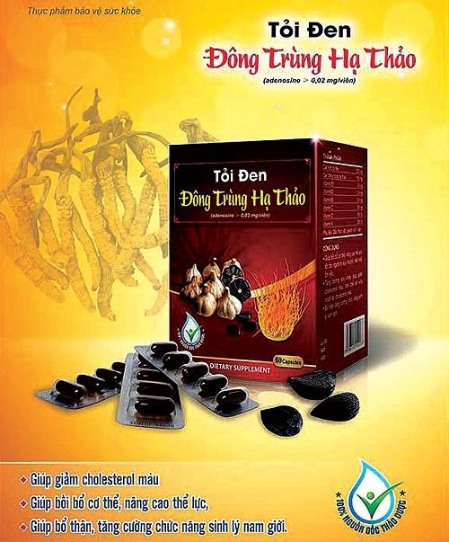 Tỏi Đen Đông Trùng Hạ Thảo HVQY