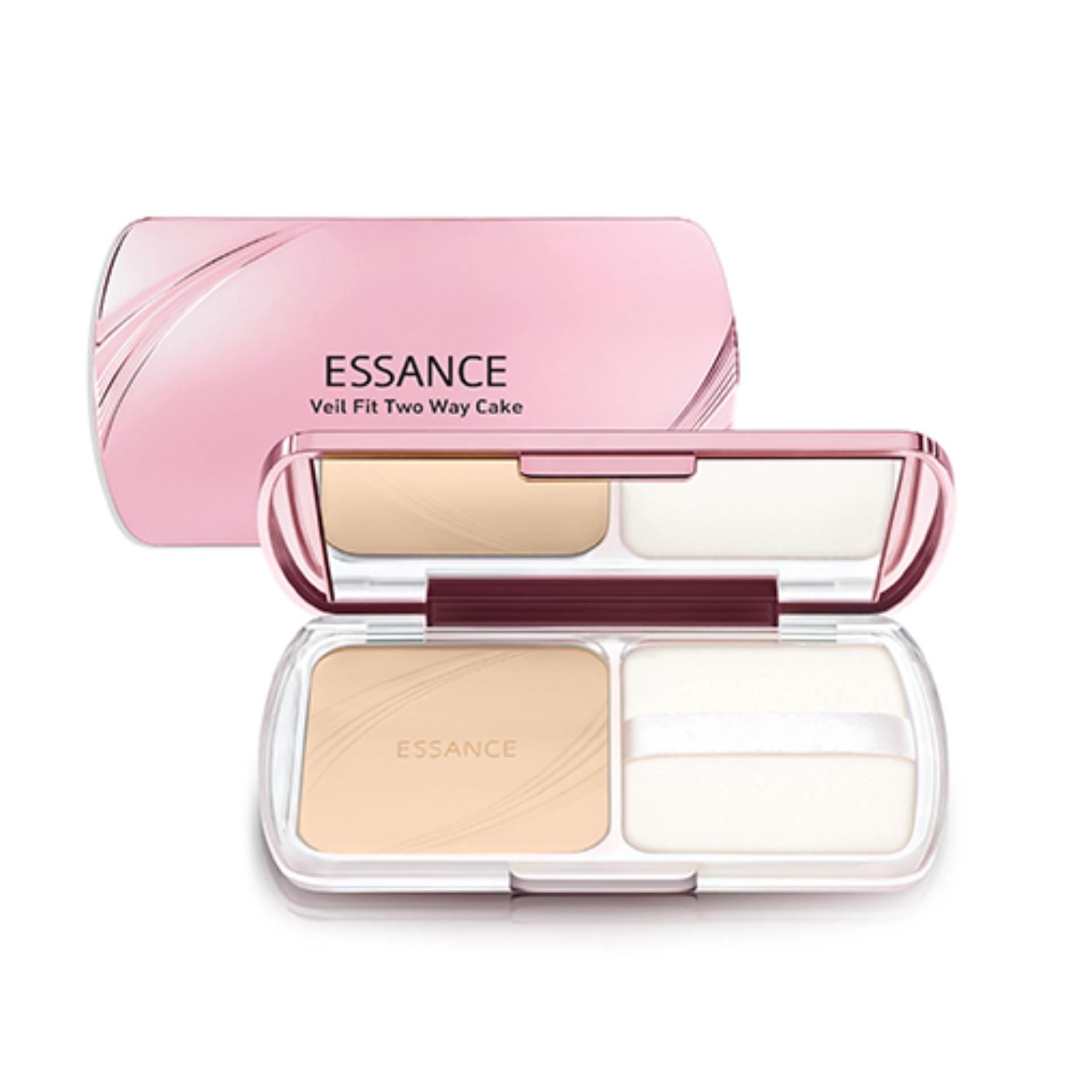 Phấn nền siêu mịn lâu trôi essance veil fit two way cake spf30/pa++ 7g
