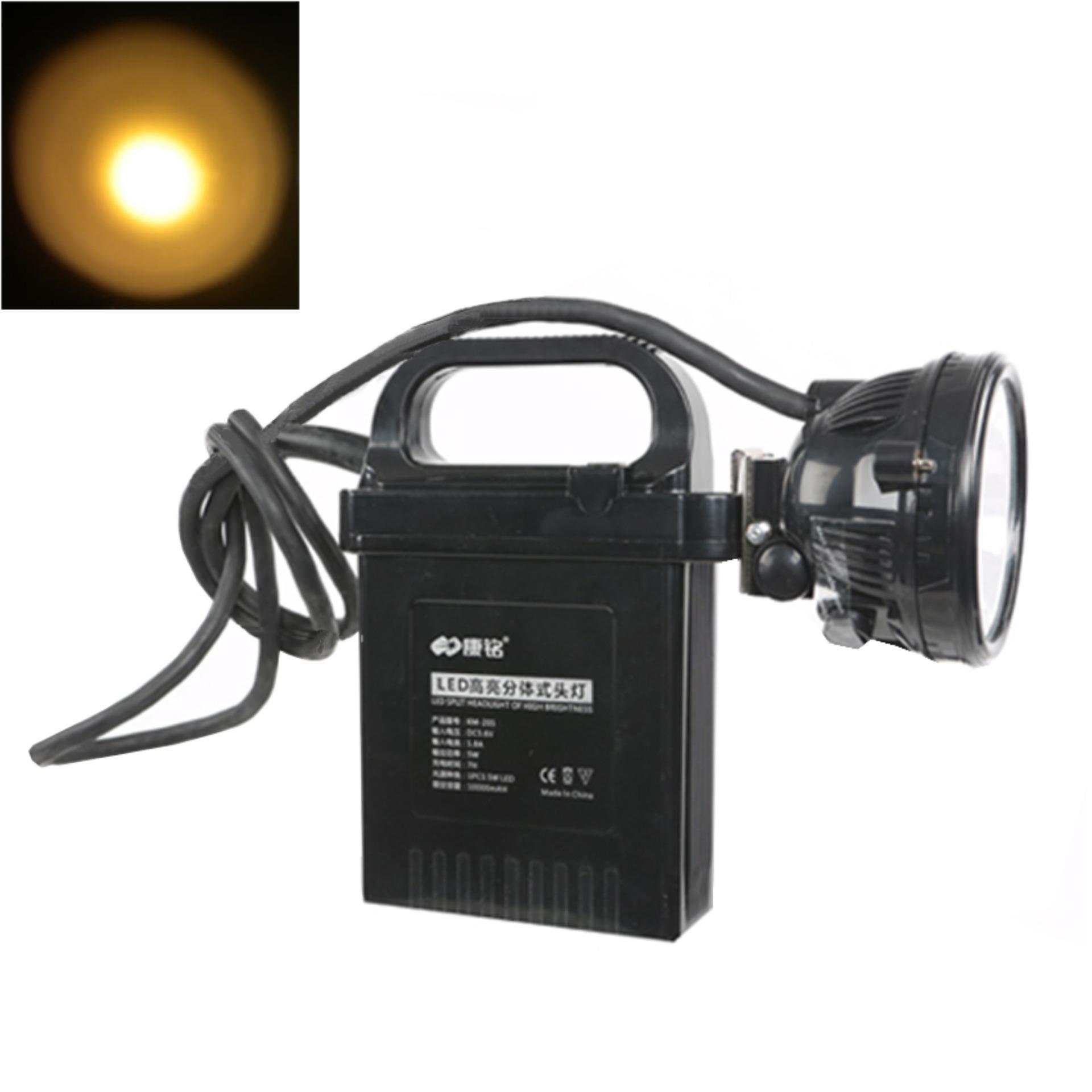 Đèn đội đầu bình Acquy KM-205 [ánh sáng vàng]