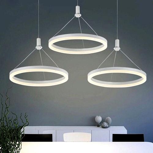 Đèn thả trần trang trí hiện đại LED 3 vòng_KQ TH - 820