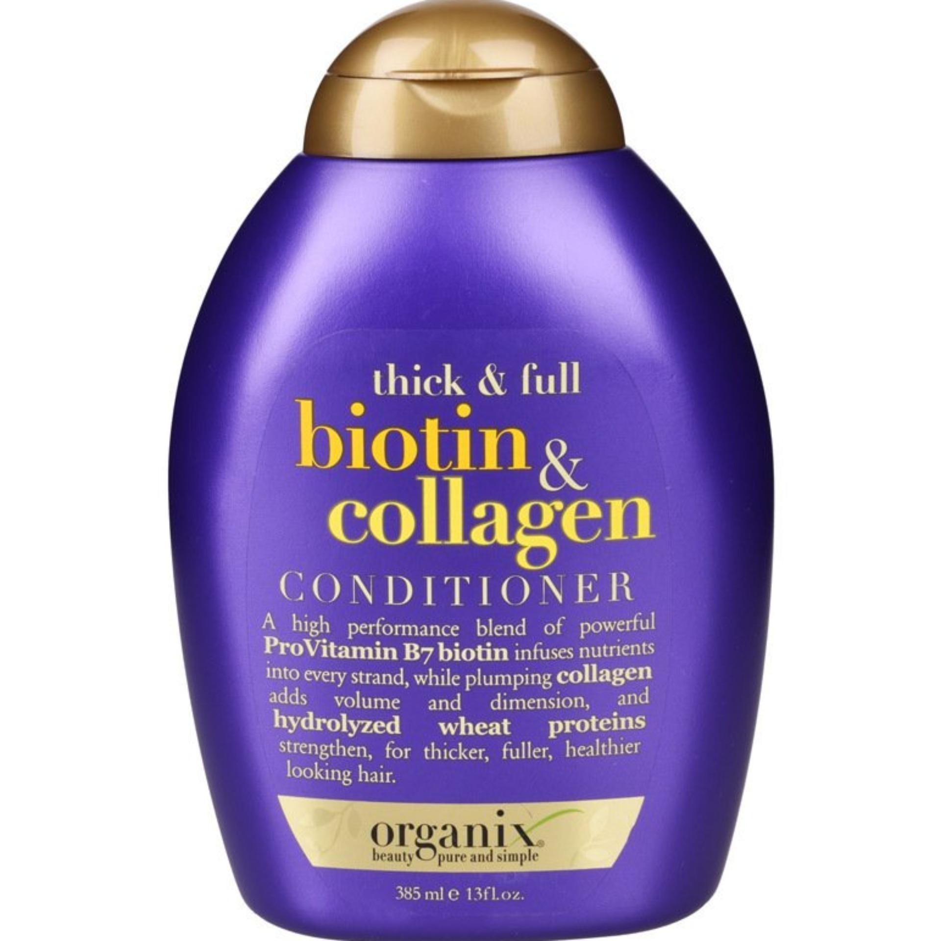 Dầu Gội Kích Thích Mọc Tóc OGX Thick & Full Biotin & Collagen Shampoo 385ml