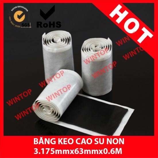 [HCM]Băng keo cao su non 3.17mmx635mmx0.6M
