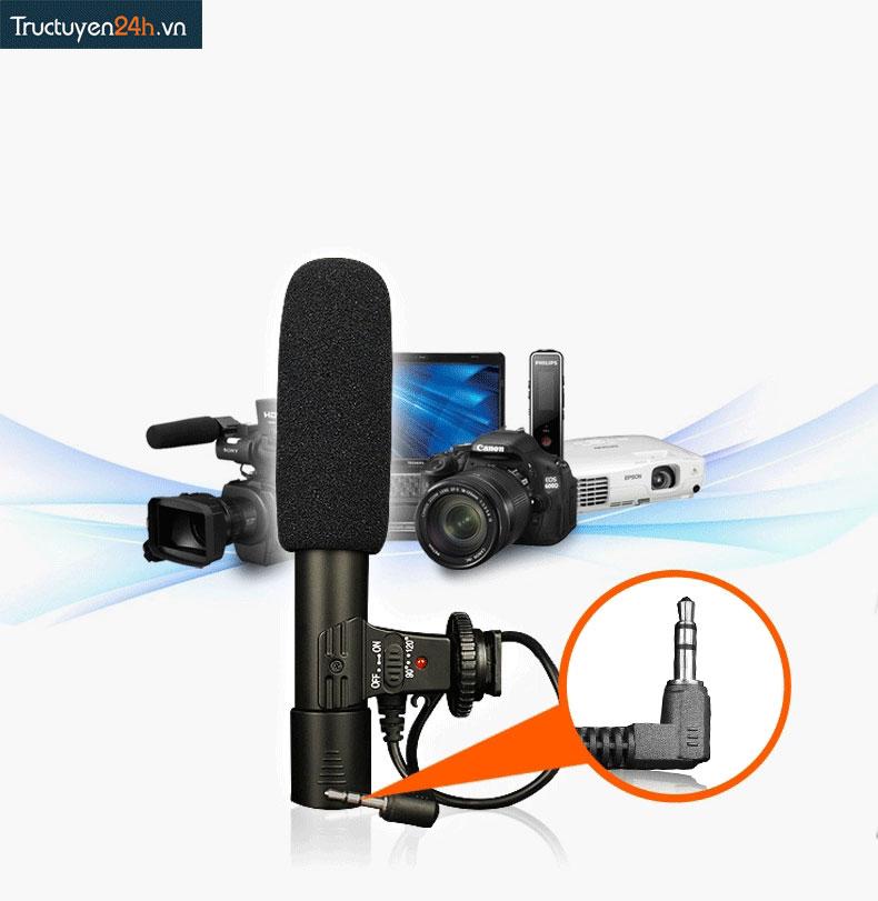 Microphone Si Dande MIC-01 dùng cho máy ảnh Canon/Nikon