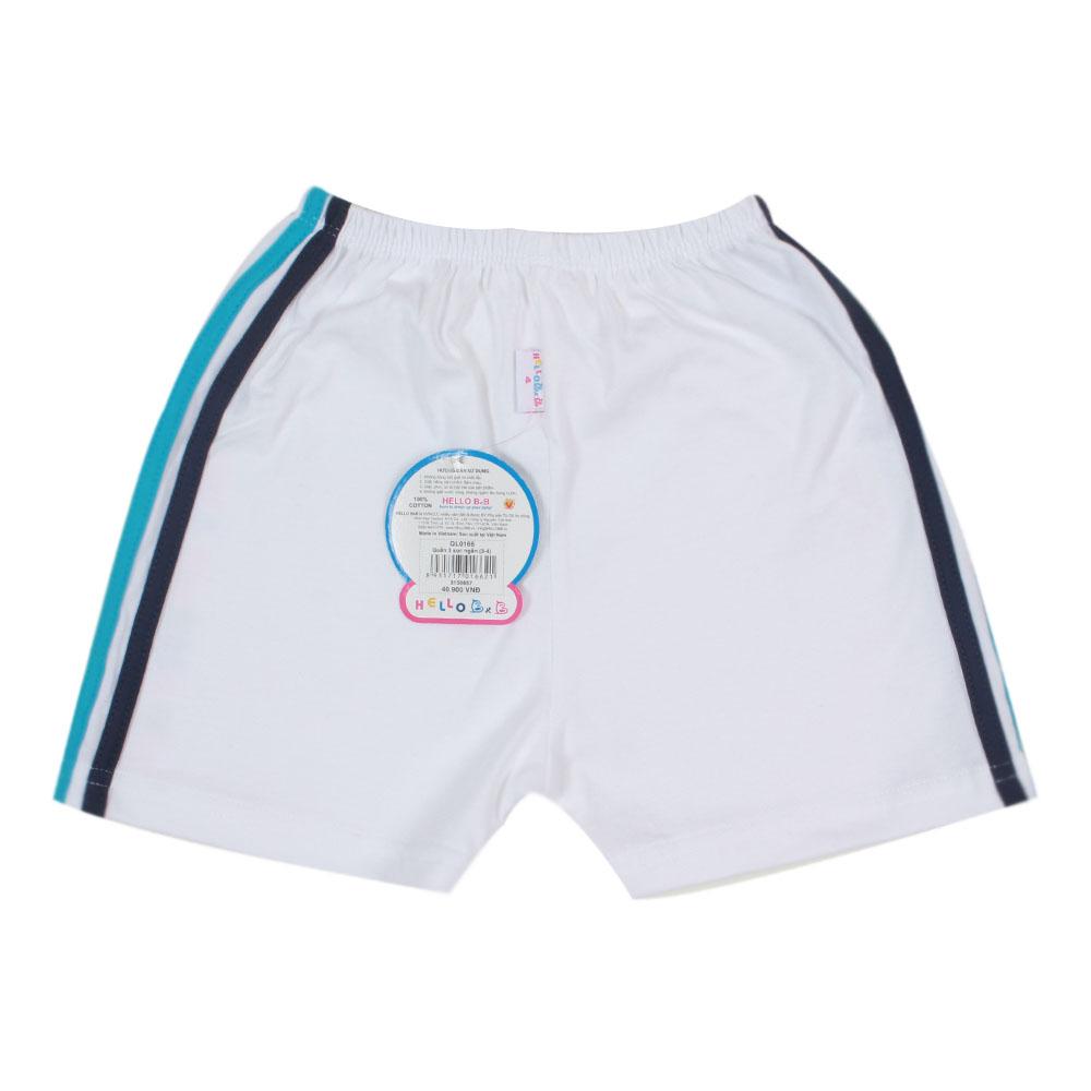 Quần 3 sọc ngắn trắng QL0166 - HELLO BB