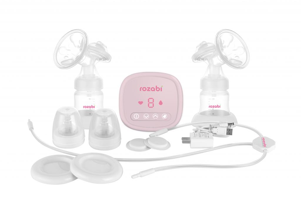 Máy hút sữa điện đôi Rozabi Compact 2018