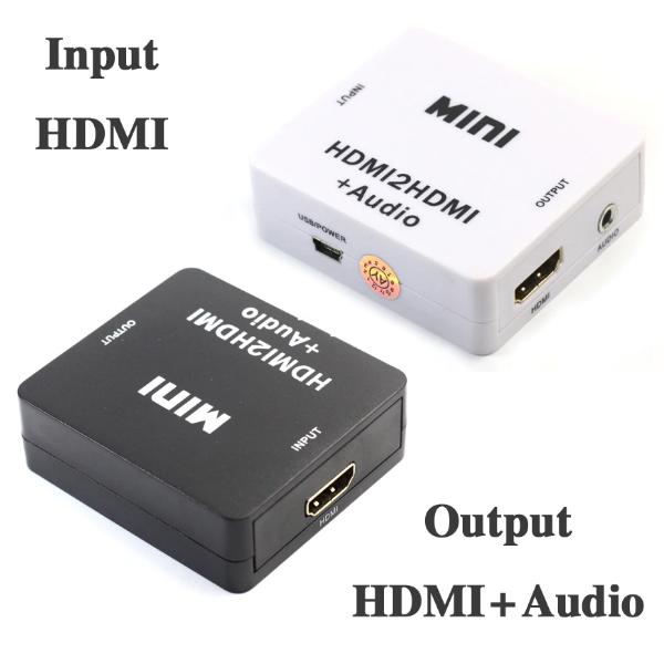 Bộ chuyển đổi HDMI to HDMI + Audio 3.5mm L/R