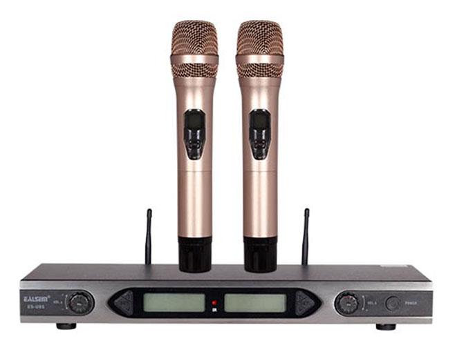 [HCM][Trả góp 0%]Micro Karaoke Không Dây Ealsem ES-U8S (Bronze)