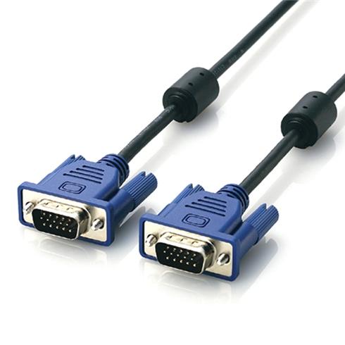 Cáp tín hiệu VGA dành cho máy tính dài 1.5m VS (Xanh)