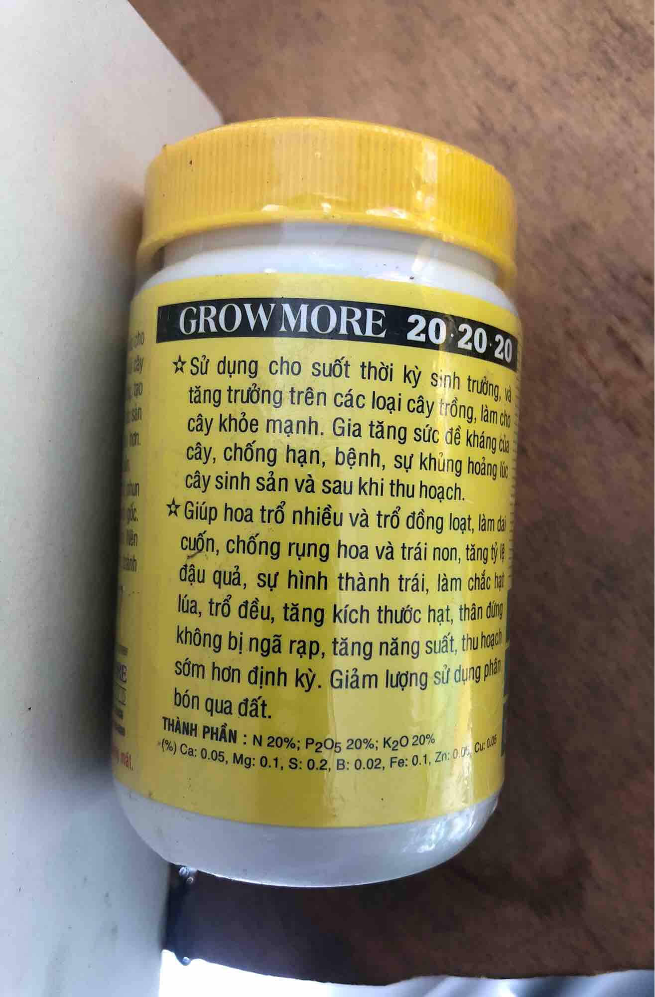 20-20-20 Grow more