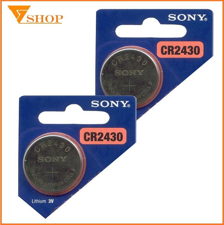 10 viên Pin CR2430 Sony 3V, Pin Remote CR2430