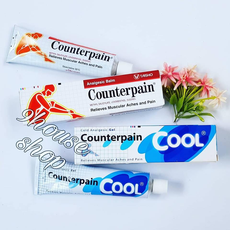 (Xanh 60gr) xoa bóp Counterpain Cool Thái Lan (nóng & lạnh)
