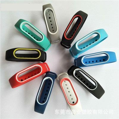 Vòng đeo tay thay thế cho Xiaomi Miband 2 (Ran ri xám)