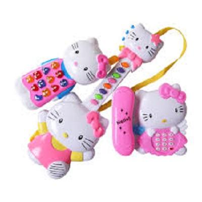 Đồ chơi đàn trẻ em, Bộ đồ chơi đánh đàn, Do choi dan cao cap, Bộ đàn 3 món