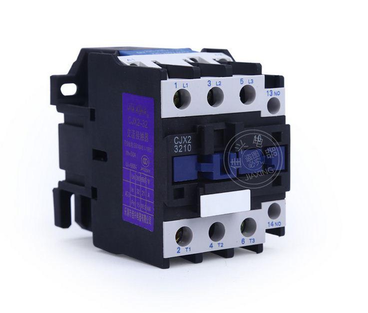 Khởi động từ Jia Xing CJX2-3210 32A/220V (Đen)