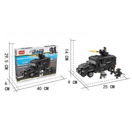 Lắp ráp Lego xe đặc nhiệm SWAT - 6509