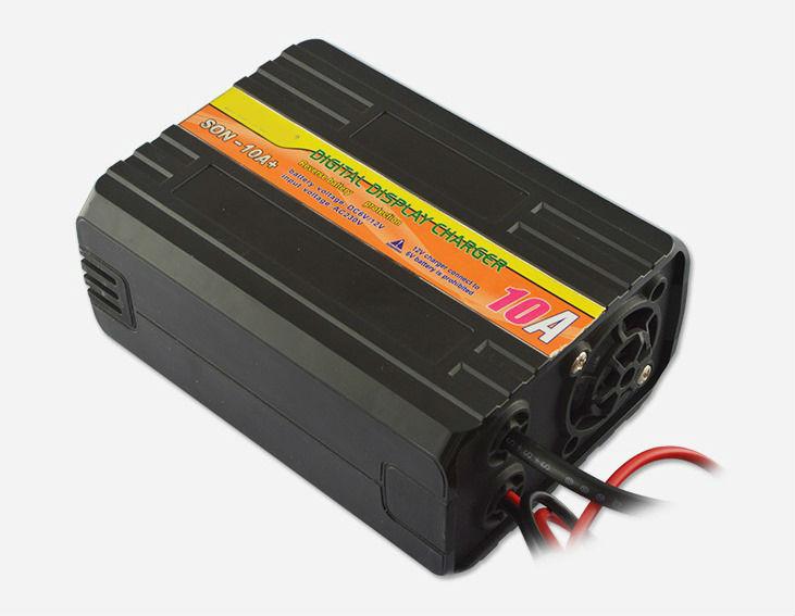 [HCM]Sạc bình ắc quy tự động 10A 6V/12V (Đen)