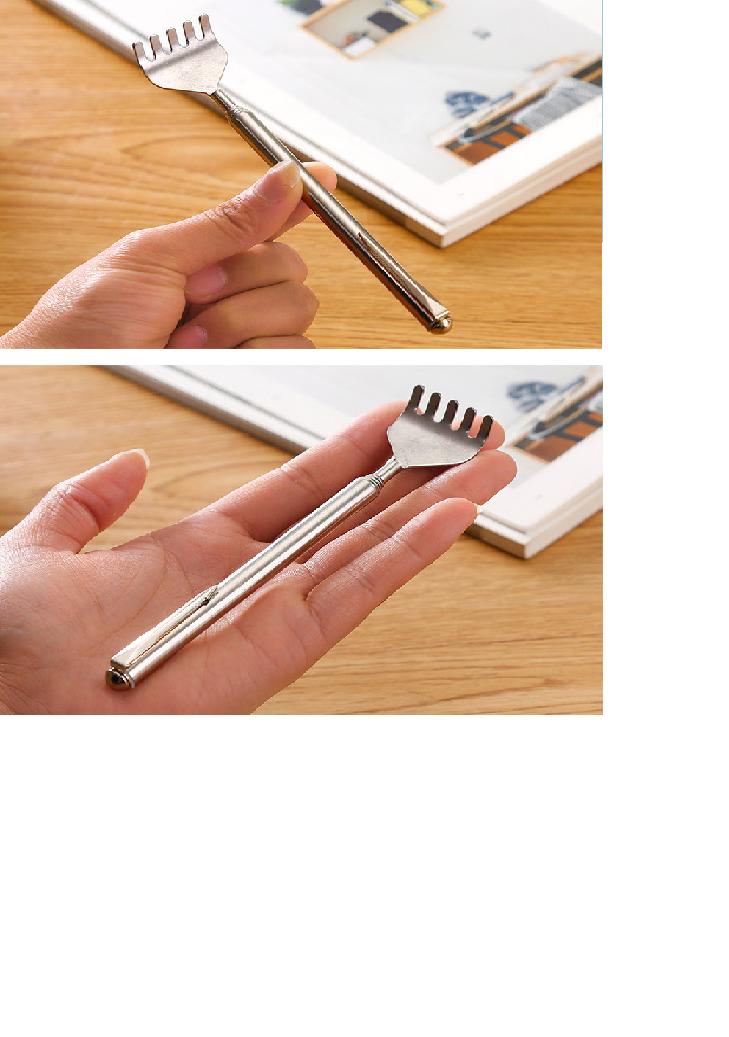 CÂY GÃI LƯNG BÀN TAY INOX CÓ THỂ KÉO DÀI VÀ THU GỌN. 000324