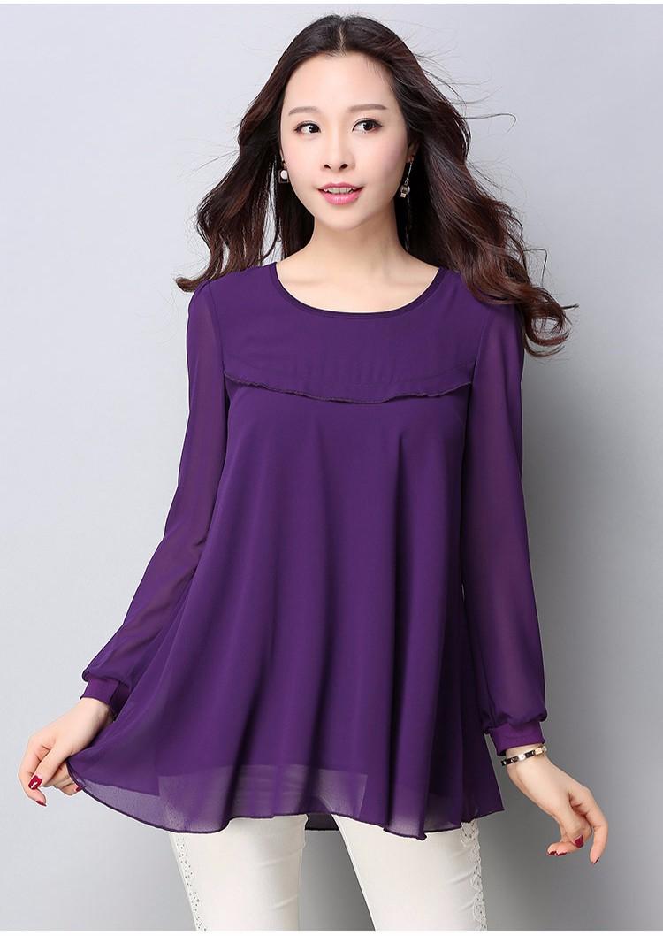 Áo voan dài tay cao cấp tk30a