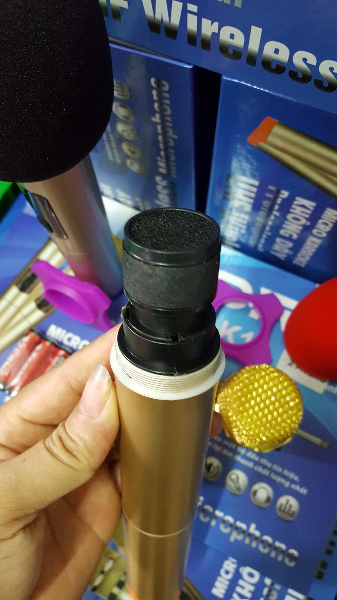 [HCM]Micro đa năng không dây UHF ORIS - K10 (bộ 2micro)