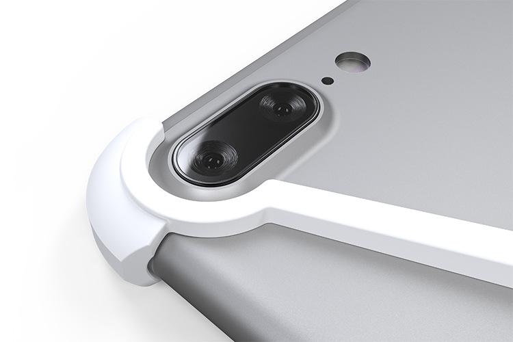 Ốp Iphone 6plus 7plus 8plus viền chữ X có nam châm đa năng