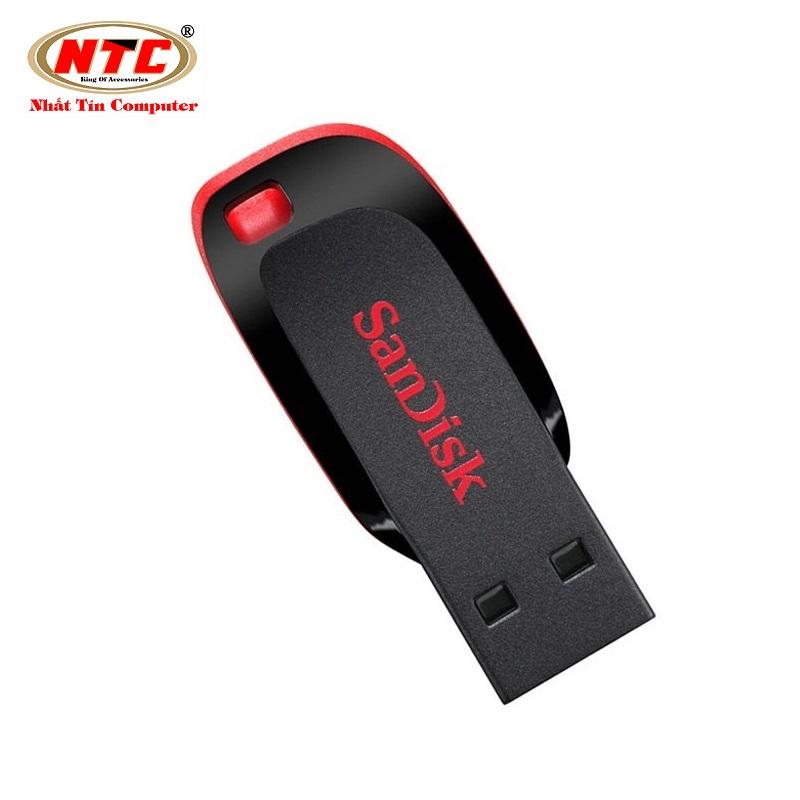 USB Sandisk Cruzer Blade CZ50 64GB (Đen)