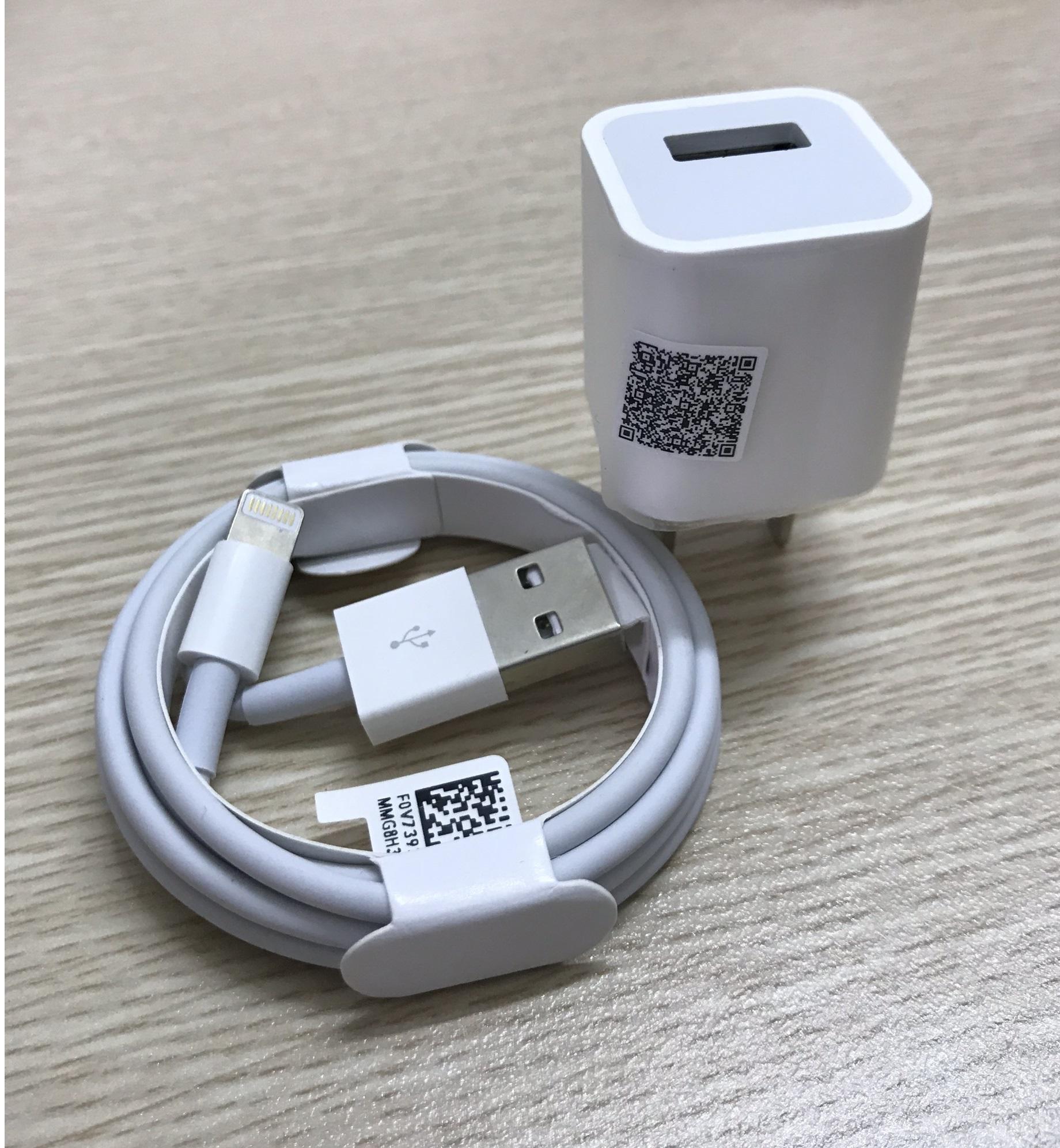 Bộ cốc sạc và dây sạc cho Iphone