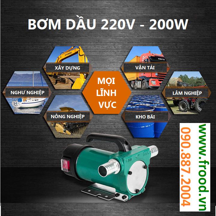 [HCM]Bơm Dầu - Nhớt 220v-260w