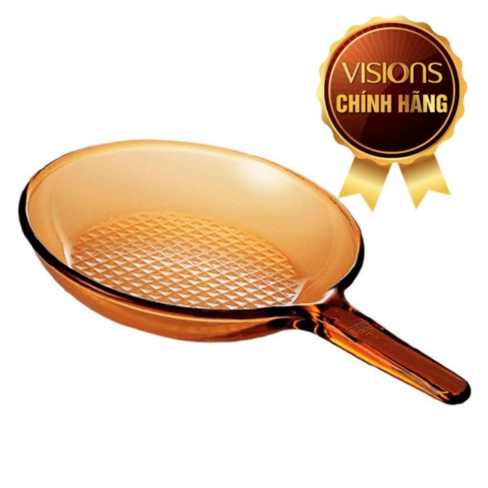 Chảo thuỷ tinh Visions VSS-9 23cm (Hổ phách)