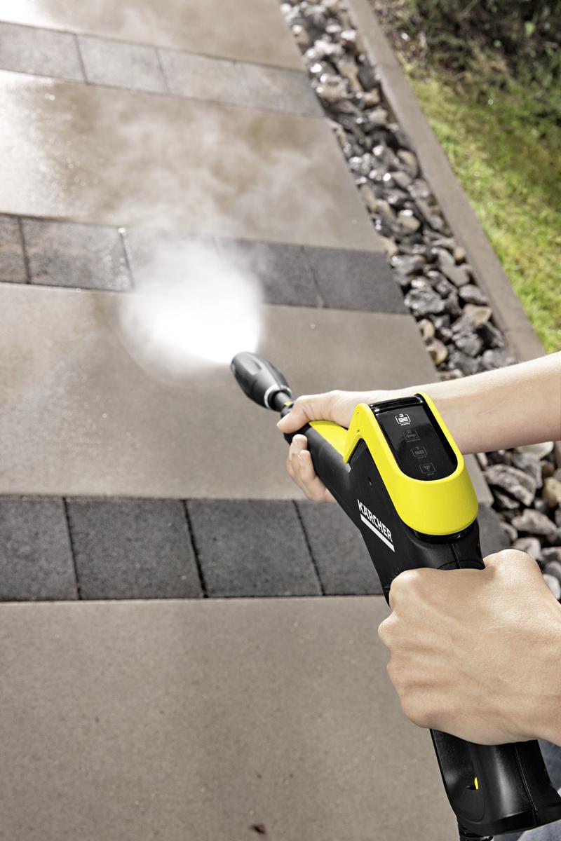 Máy phun rửa áp lực cao Karcher, K 4 Full Control và phụ kiện + Đầu phun tạo bọt FJ6