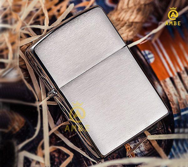 Bật lửa Zippo 200 xước phay ngang đẹp mắt
