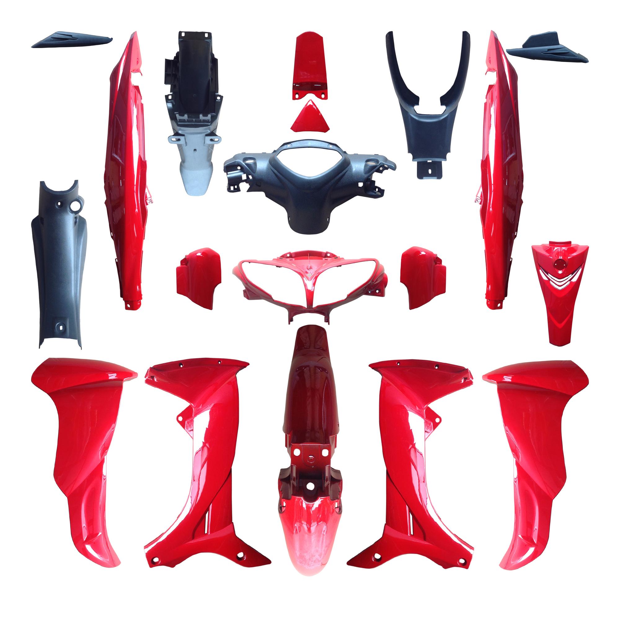 Plastic cover for motorcycle Wave Alpha full set material ABS brand name GTP