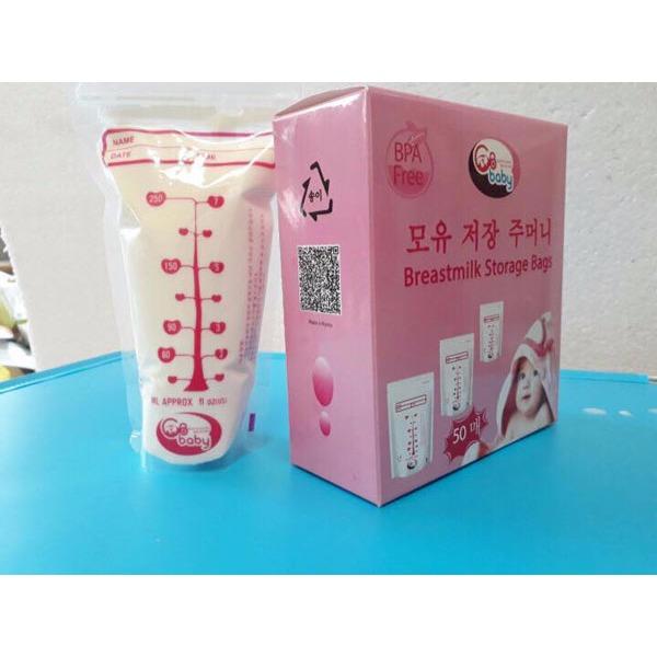 Hộp 50 túi trữ sữa Hàn Quốc