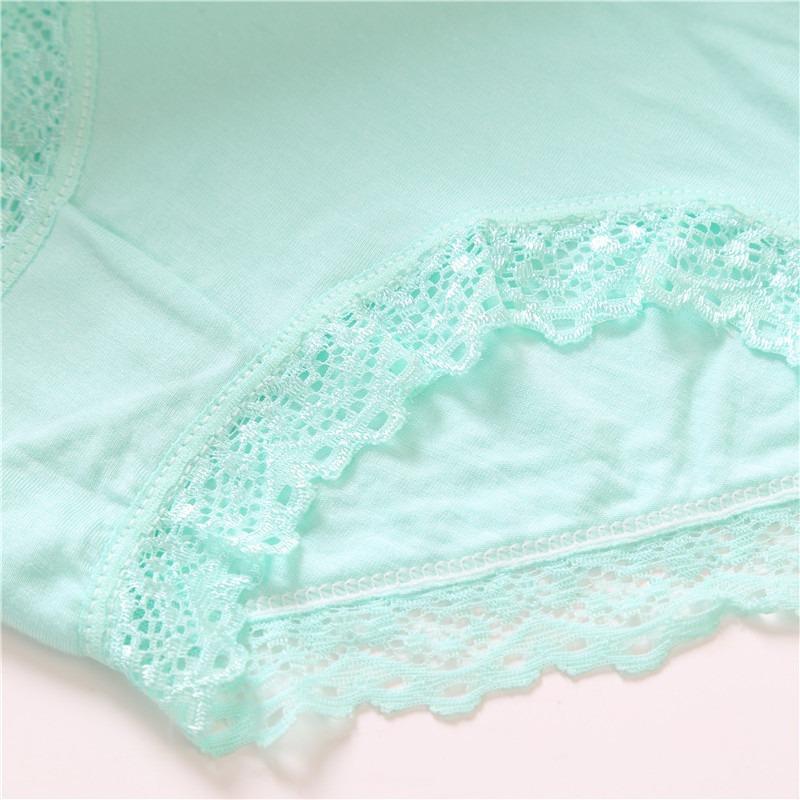 Bộ 03 quần lót cotton pha ren Modal ( Mẫu 08)