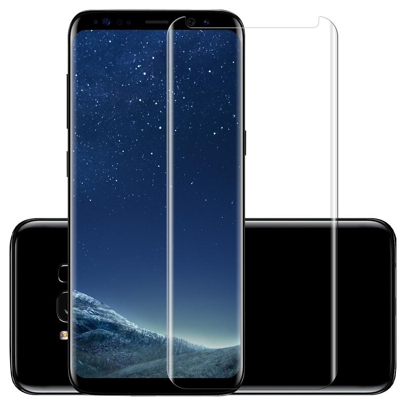 Miếng dán 5D Full màn cho Samsung Galaxy S8 Plus - Đen