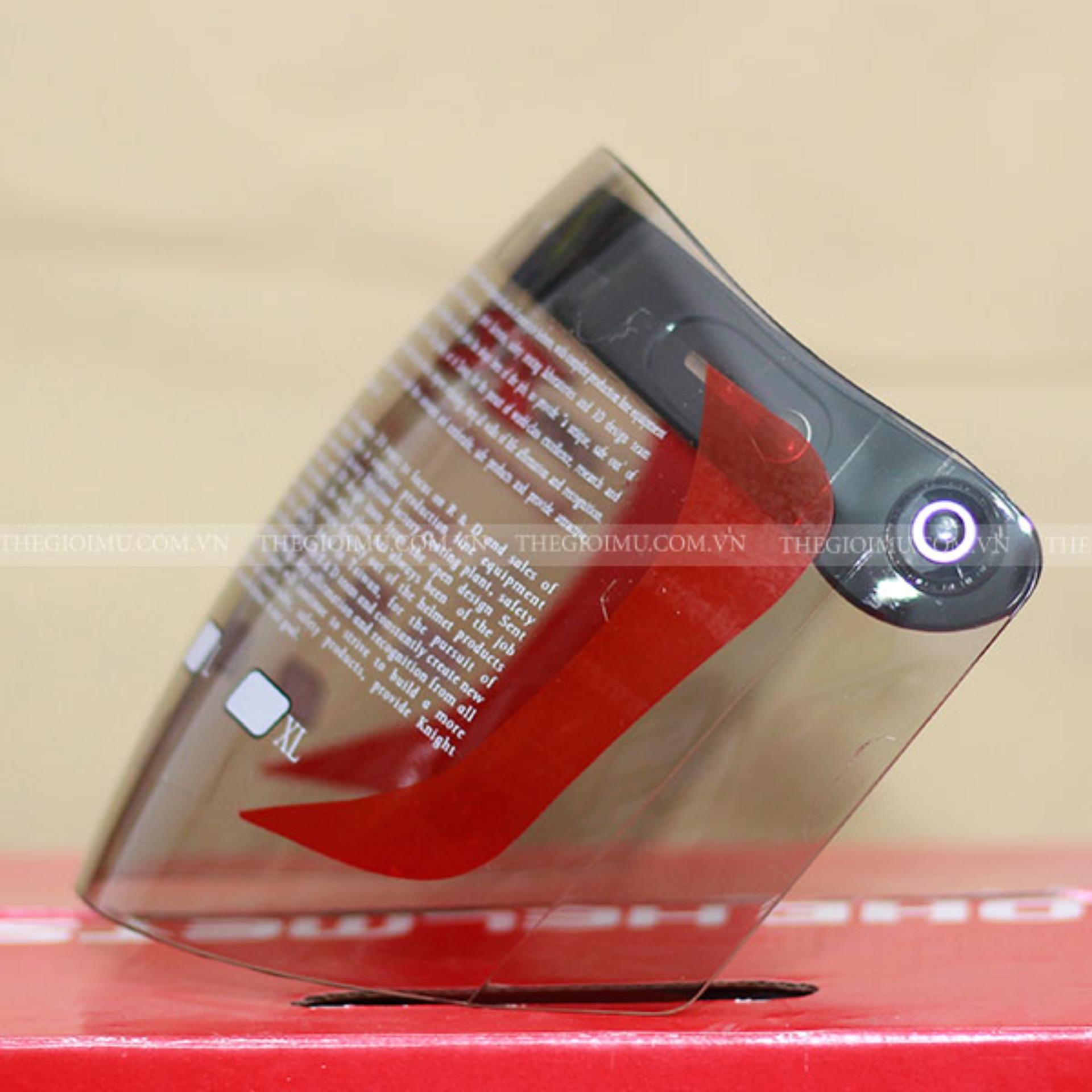 [HCM]Kính chắn gió GRS cho nón bảo hiểm 3/4 (Trong suốt)
