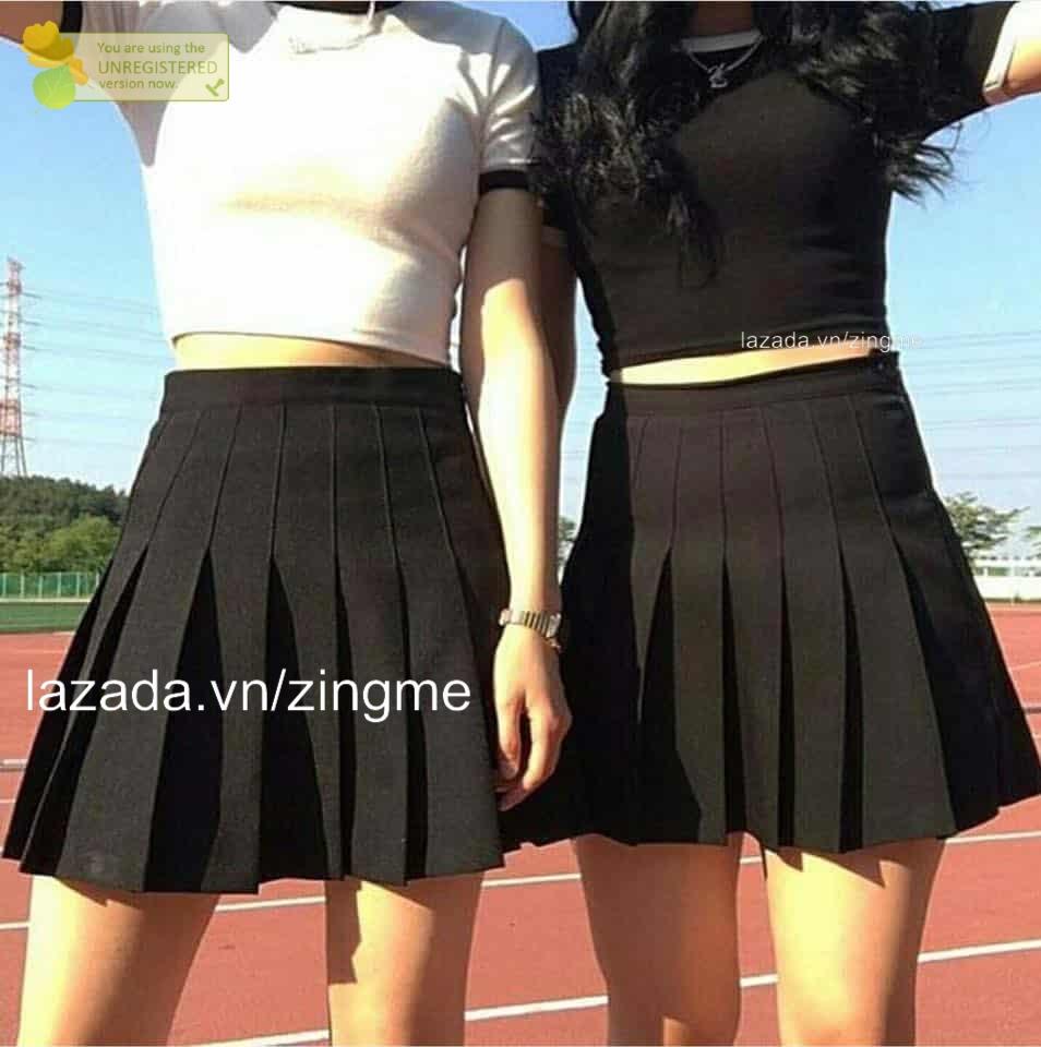 Chân Váy Tennis Đen