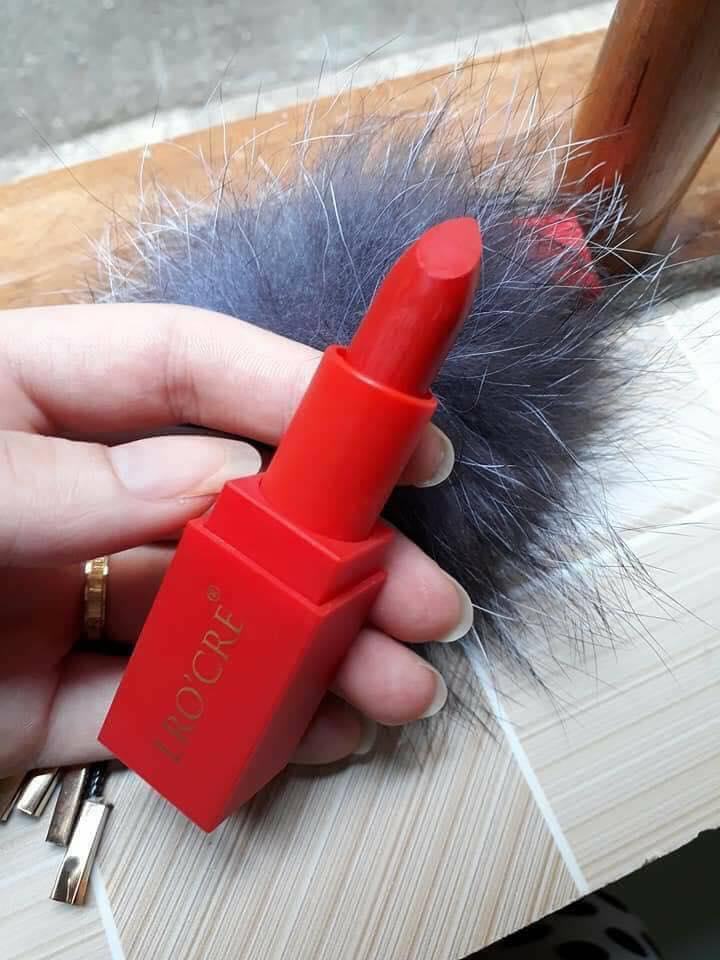 SON THỎI MÀU ĐỎ CAM - RUBY LRO'CRE