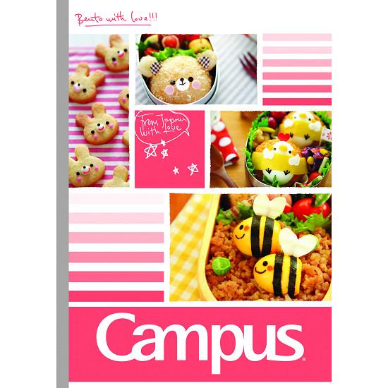 Tập 10 vở Campus Bento 120 tr (Mua 10 tặng 3)