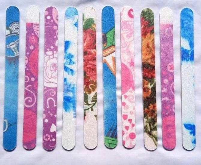 Combo 5 dũa móng tay chuyên dụng làm nail