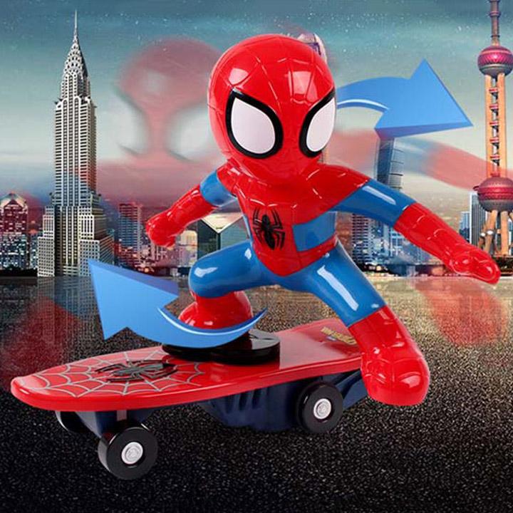 Đồ chơi người nhện trượt ván