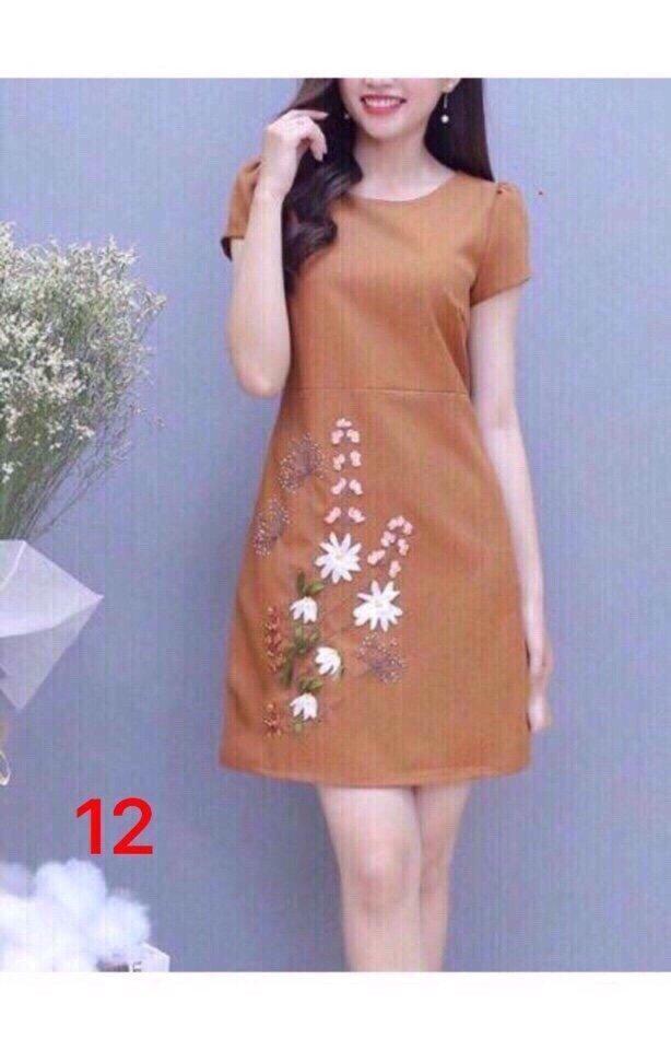 [HCM]ĐẦM DÁNG XÒE IN HOA