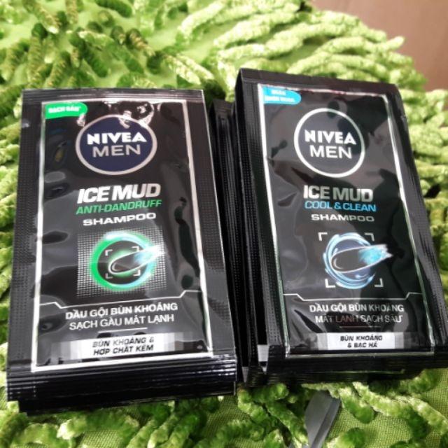 Combo 12 gói dầu gội dành cho nam nivea