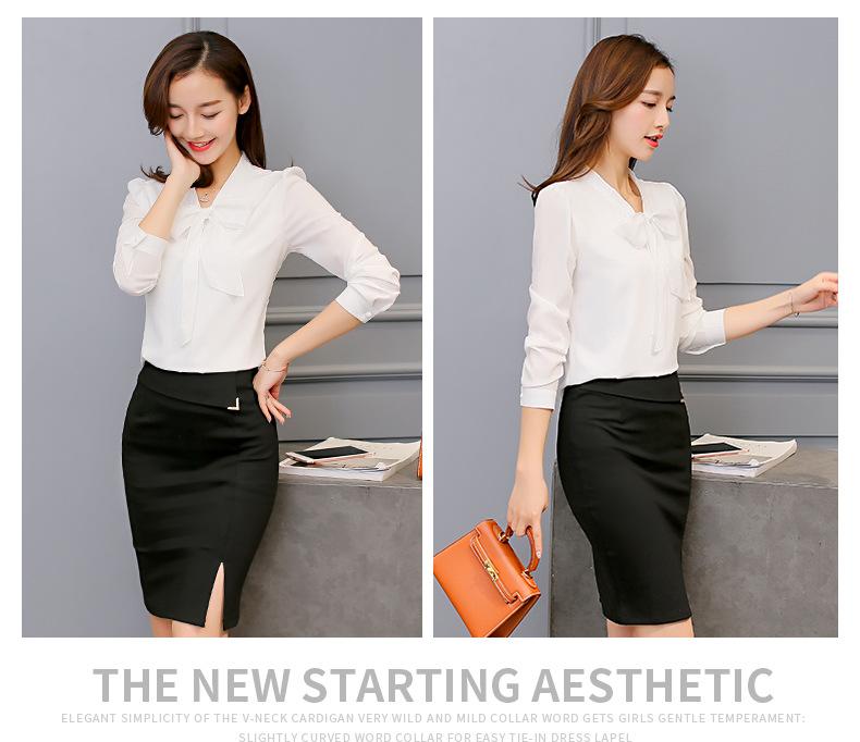 Áo Sơ Mi Nữ YAME SMN 309 Màu Trắng