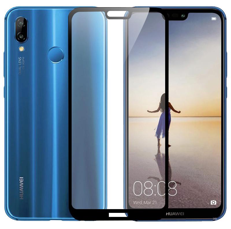 Miếng dán cường lực full màn hình cho Huawei Nova 3E (Đen)