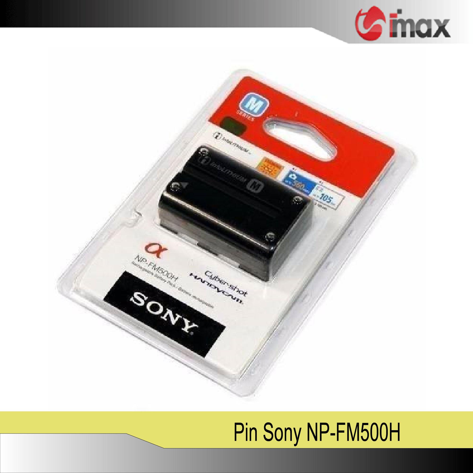 Pin thay thế pin máy ảnh sony np-fm500h - hàng nhập khẩu