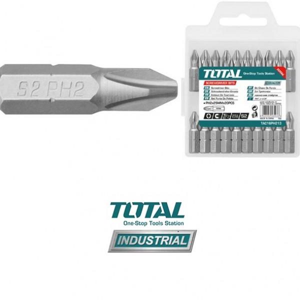 Bộ mũi vít bake Total TAC16PH223 (10 mũi)