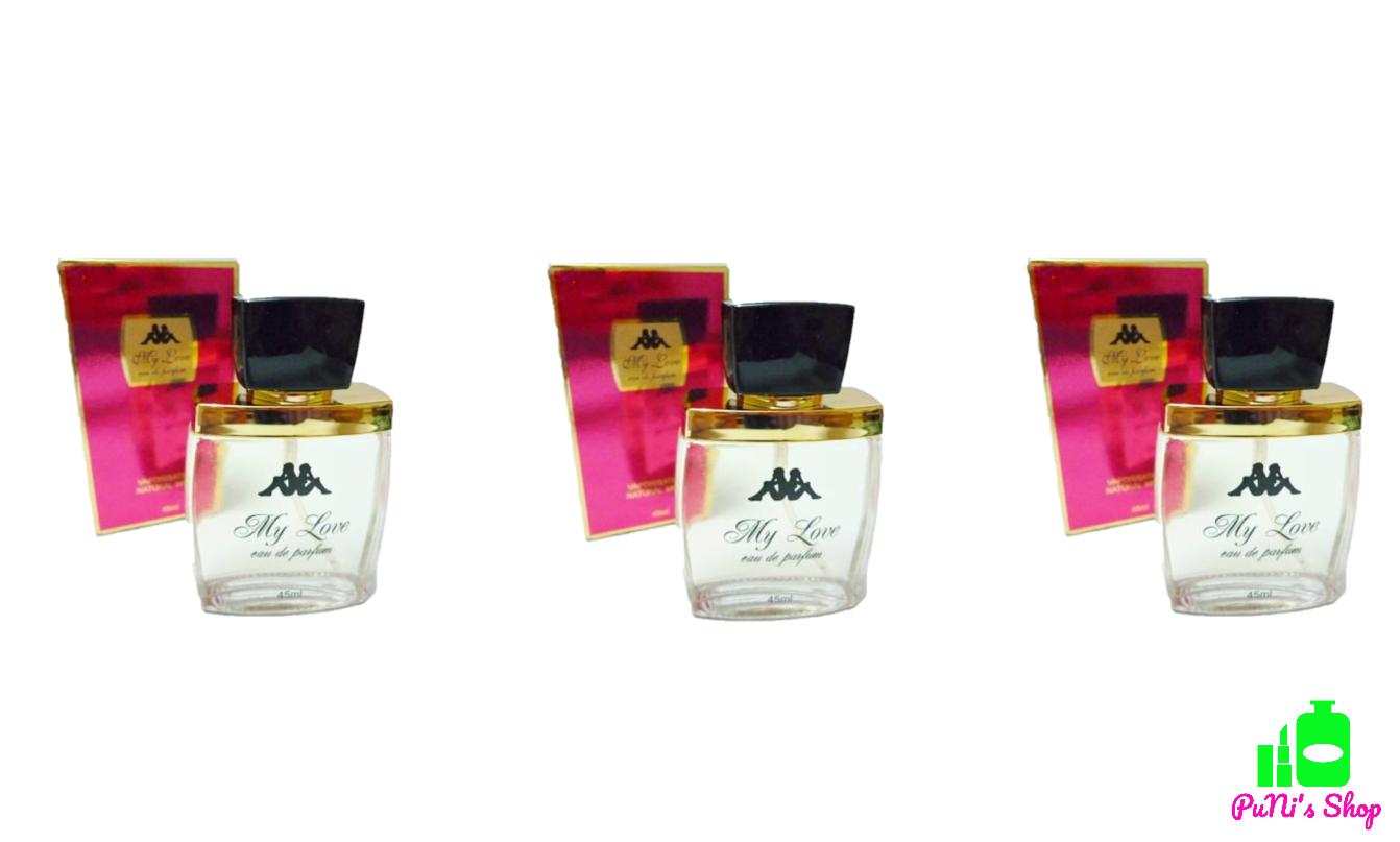 Bộ 3 nước hoa My Love Việt Nam đỏ hồng 45ml