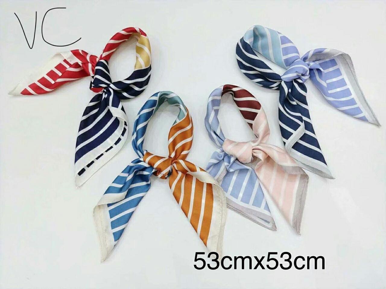 Khăn lụa tơ tằm cao cấp vuông 53cm*53cm