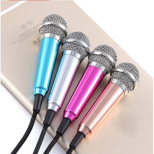 [HCM]Micro mini hát Karaoke trên điện thoại (Hồng)
