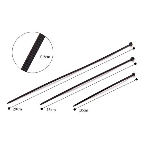 [2 bịch] Dây rút nhựa 10cm,15cm, 20cm (chọn kích thước khi đặt hàng)